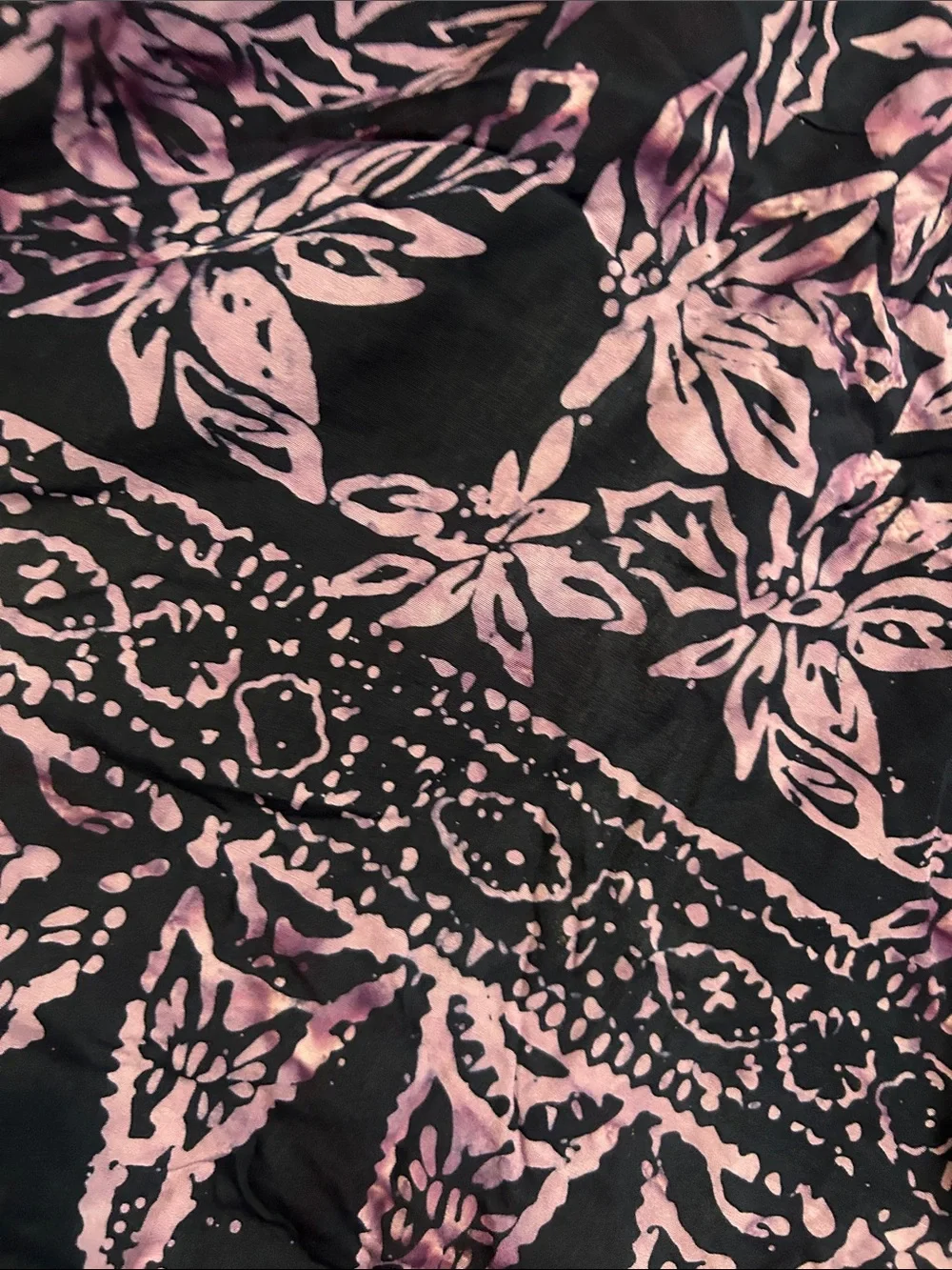 Navy & Lavender Fair Trade Sarong